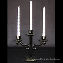 Low price guaranteed quality antique clear glass candle candle holder